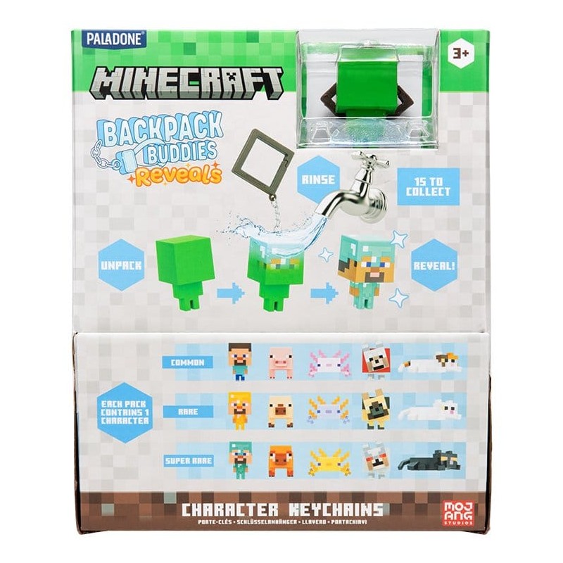 Minecraft blind box assortiment onthult sleutelhangers (24)