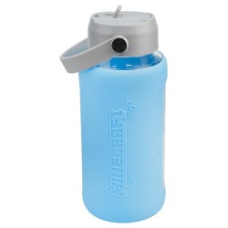 Minecraft bouteille d'eau en verre avec manchon