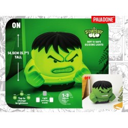 Marvel Universum SquishyGlo Oplaadbare Hulk Lamp 15 cm
