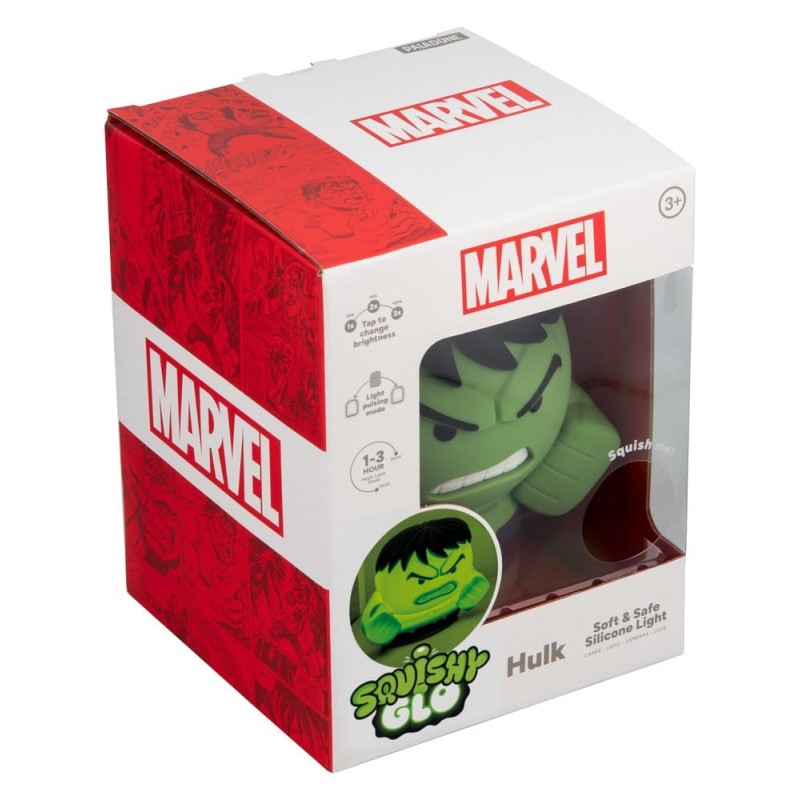 Marvel Universe SquishyGlo lampe Hulk Rechargeable 15 cm