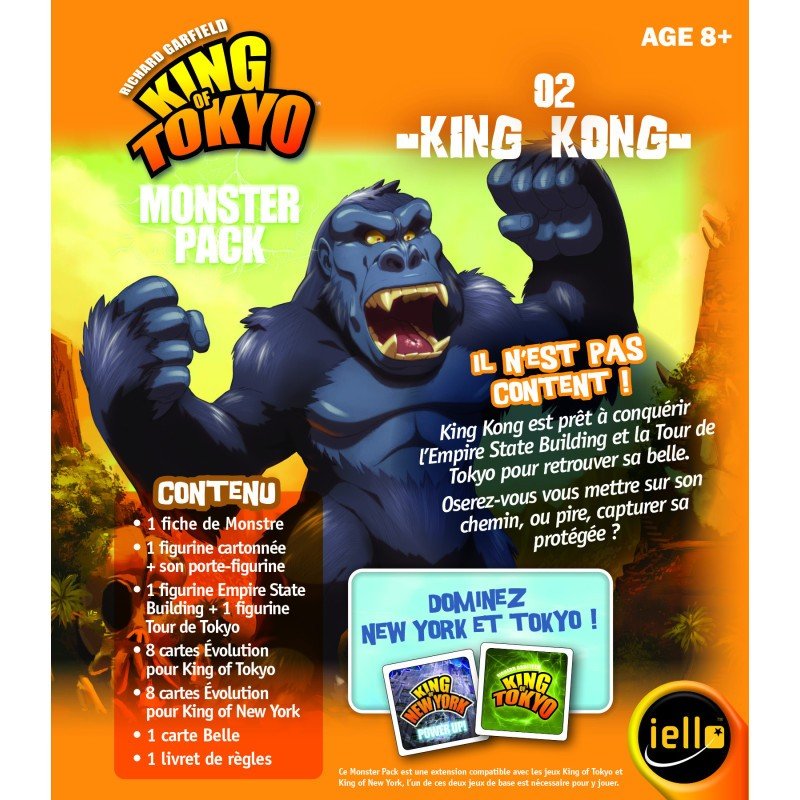 King of Tokyo - Monster Pack : King Kong | 3760175514203