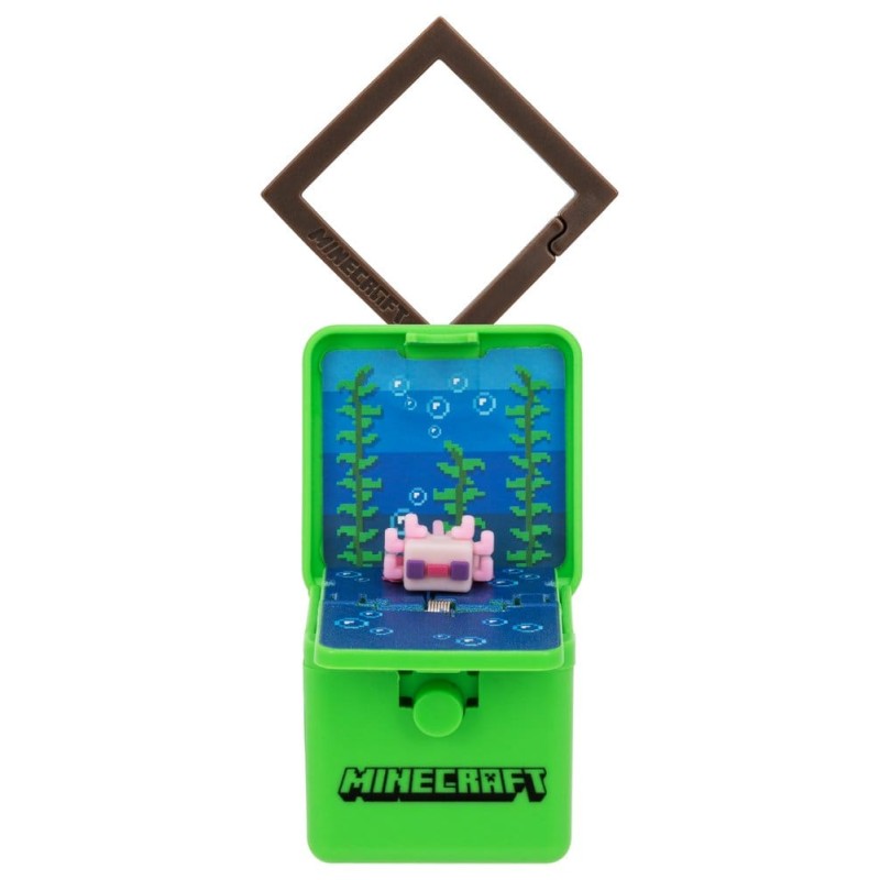 Minecraft blinde doos assortiment Popz Rugzak Buddies Sleutelhangers (24)