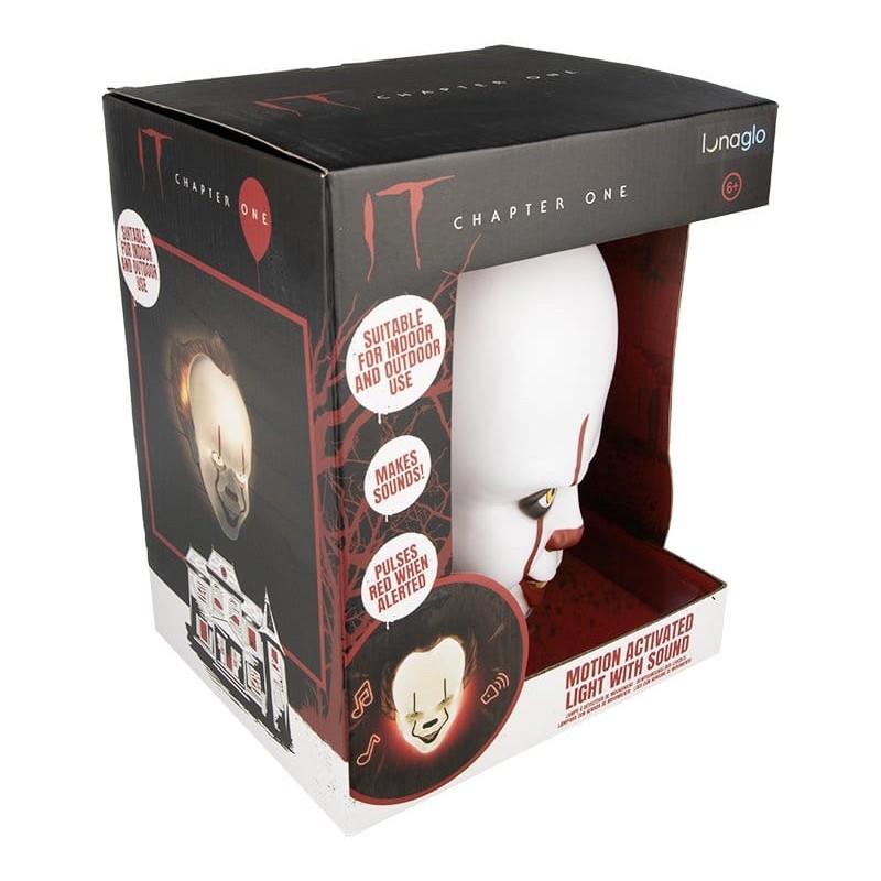 Pennywise Mask Motion Sensor 25 cm lamp