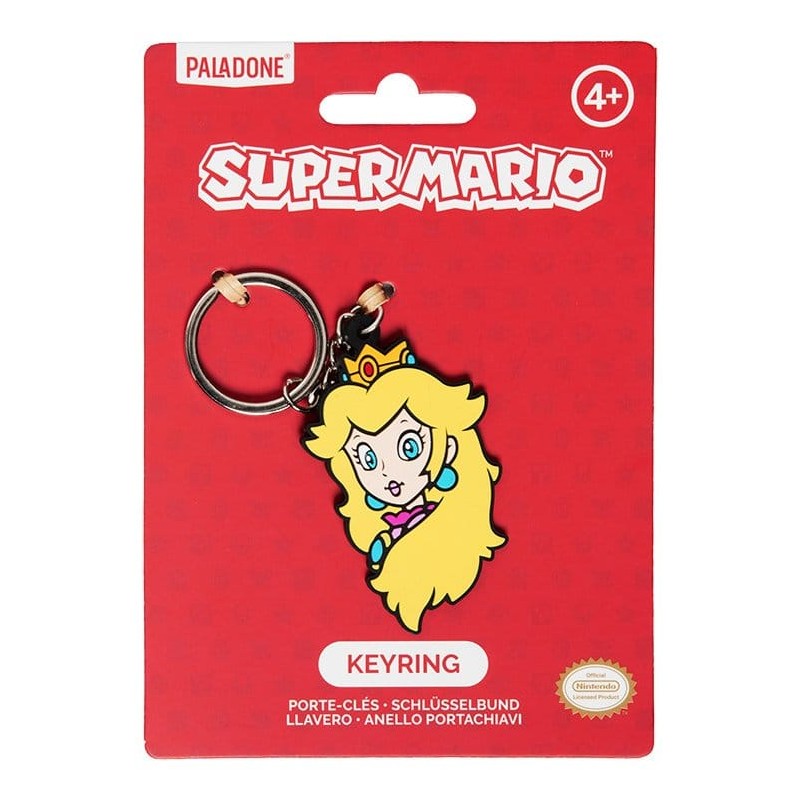 Super Mario porte-clés Princess Peach PVC 6 cm