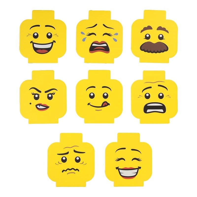 Lego 8 Pack Onderzetterskaarten