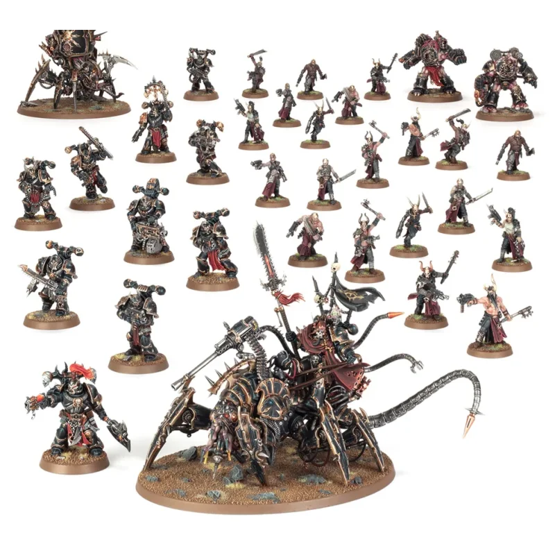 Warhammer 40,000 - Chaos Space Marines : Battleforce : Bande De Guerre De Space Marines Du Chaos
