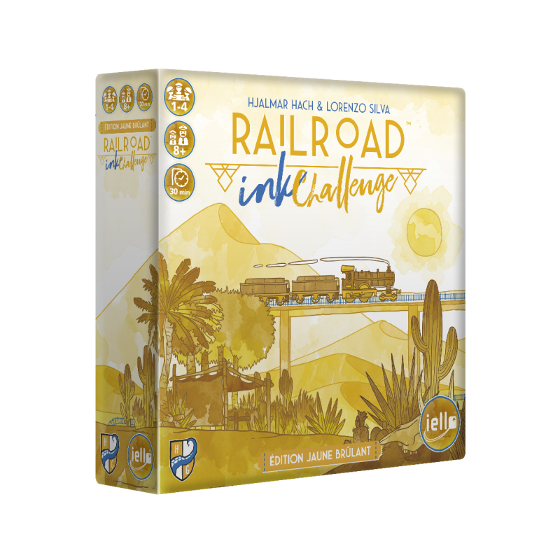 Railroad Ink Challenge - Burning Yellow Green Edition | 3760175518676