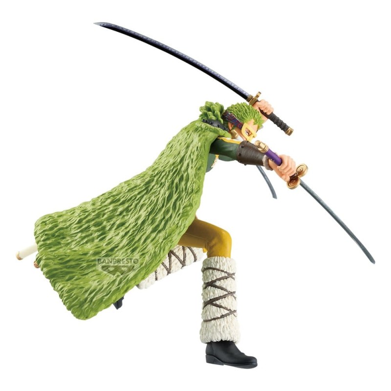 One Piece Cross Posing PVC figure Roronoa Zoro 18 cm