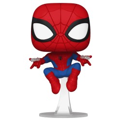 Marvel POP! Comics Vinyl figurine Web Spider-Man (Swinging) Exclusive 9 cm