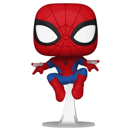 Marvel POP! Comics Vinyl figurine Web Spider-Man (Swinging) Exclusive 9 cm
