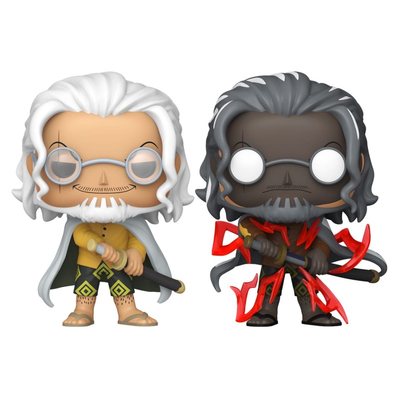 One Piece assortiment POP! Animation Vinyl figurines Silvers Rayleigh with Chase Exclusive 9 cm (6)