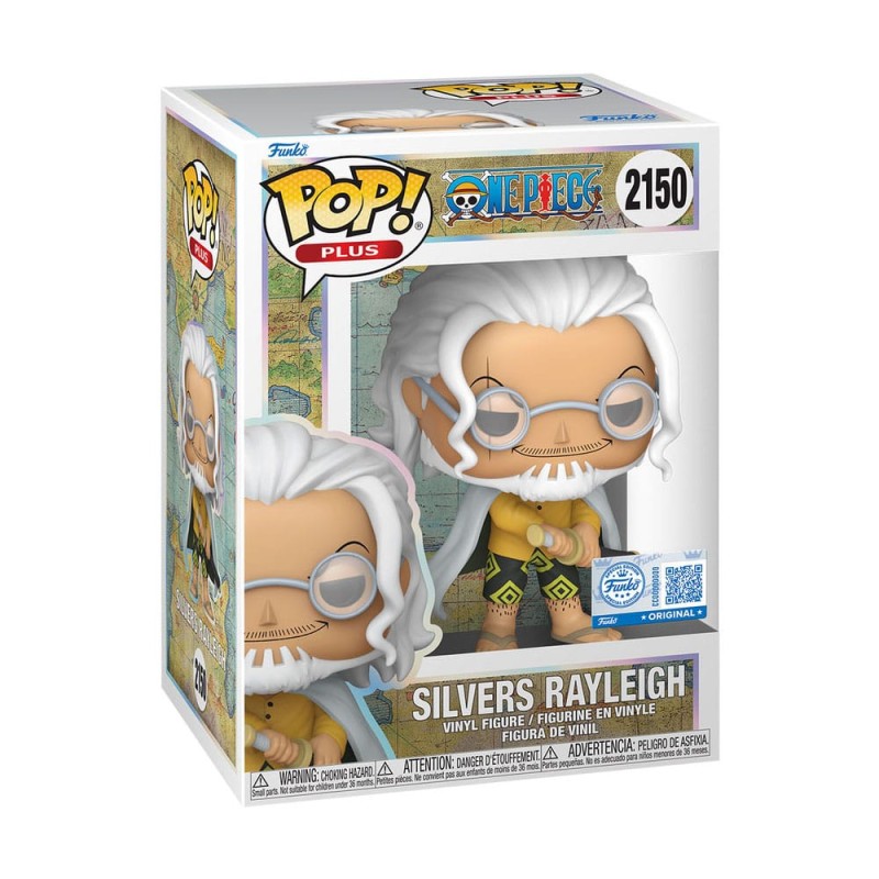 One Piece POP! Animation Vinyl figures Silvers Rayleigh with Chase Exclusive 9 cm (6)