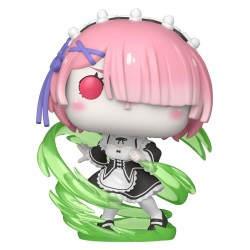 Re:Zero POP! Plus Vinyl Figure Ram (Wind Magic) (Glow) Exclusief 9 cm