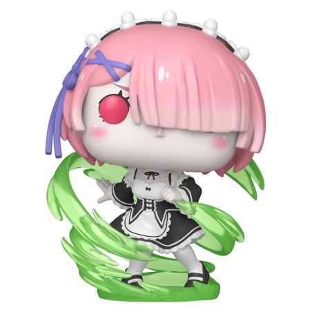 Re:Zero POP! Plus Vinyl figurine Ram (Wind Magic) (Glow) Exclusive 9 cm