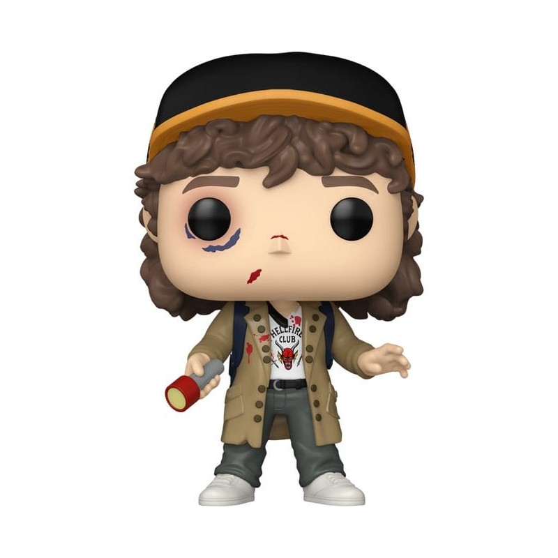 Stranger Things POP! TV Vinyl figurine Dustin Henderson (Battle Damaged) Exclusive 9 cm