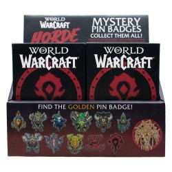 World of Warcraft Pin's Mystère Horde Présentoir Boîte Aveugle (12)