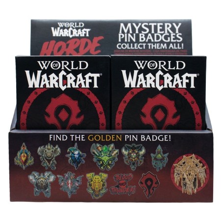 World of Warcraft Horde Mystery Pin Display Blind Box (12)