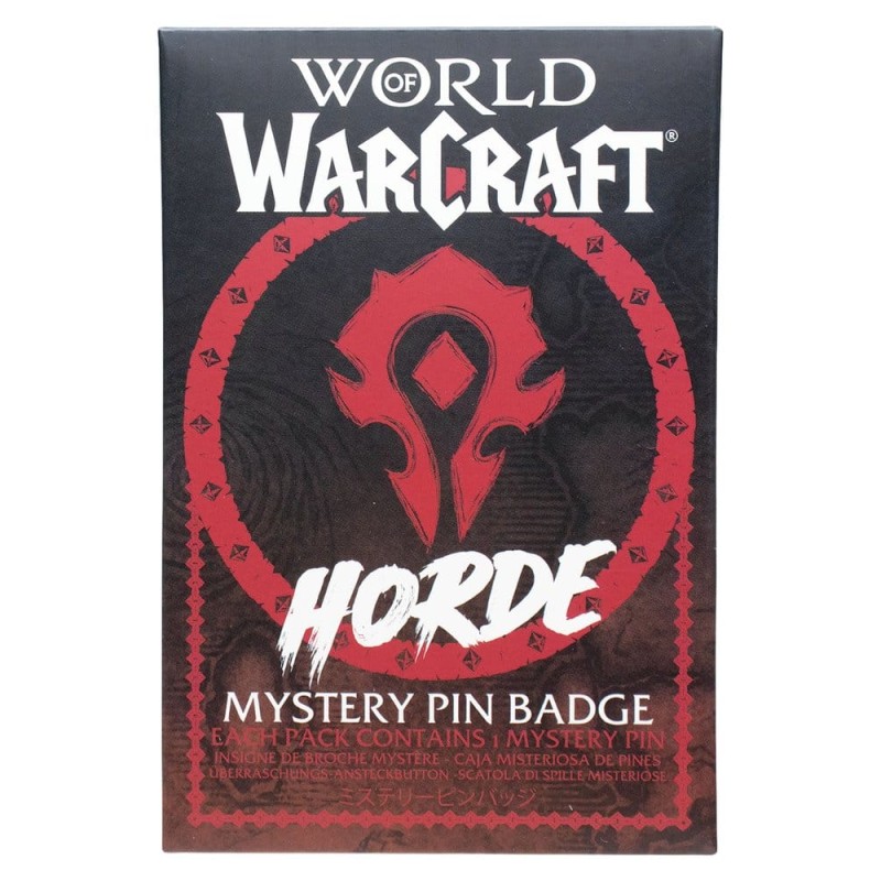 World of Warcraft Pin's Mystère Horde Présentoir Boîte Aveugle (12)