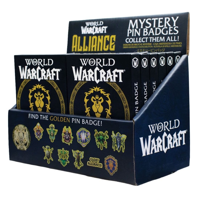World of Warcraft Alliance Pin Display Blind Box (12)