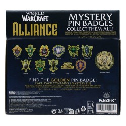 World of Warcraft Pin's Alliance Présentoir Boîte Aveugle (12)
