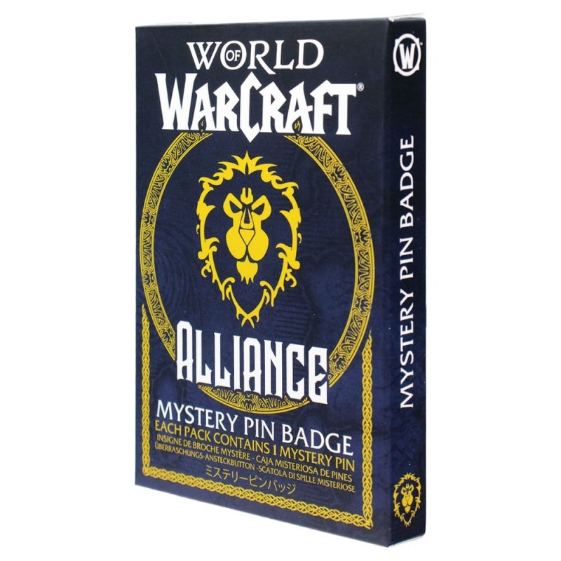 World of Warcraft Alliance Pin Display Blind Box (12)