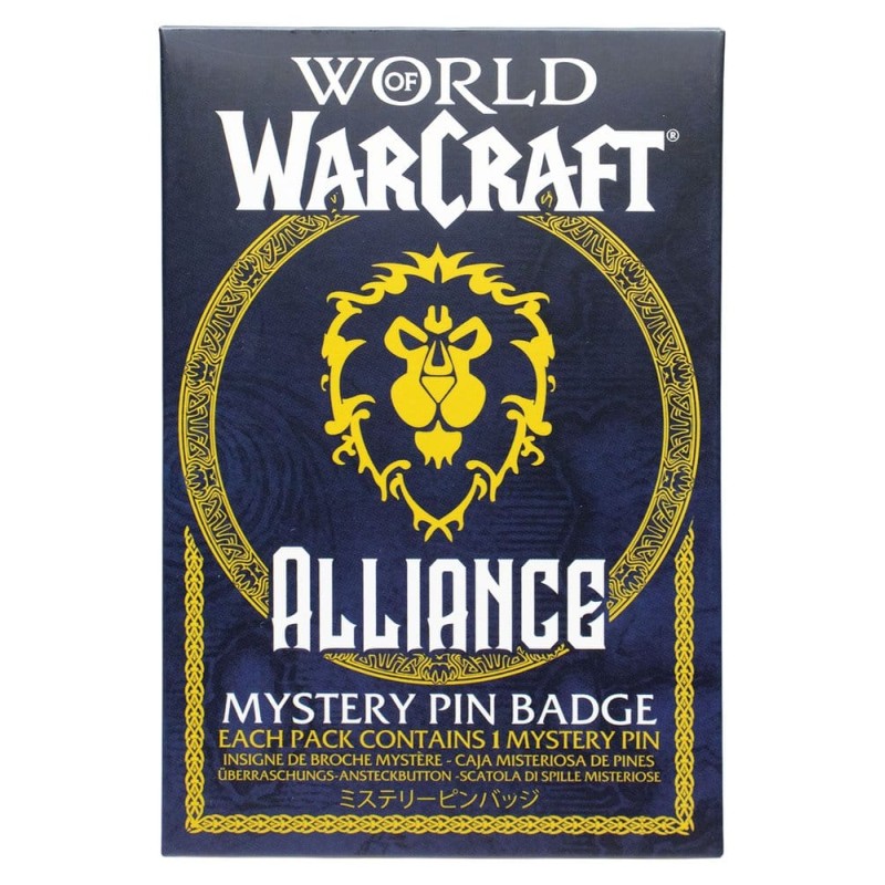 World of Warcraft Pin's Alliance Présentoir Boîte Aveugle (12)