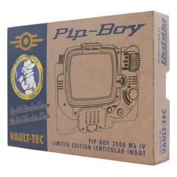 Fallout Lingot Pip-Boy Limited Edition Lenticular Mysterious Stranger Variant