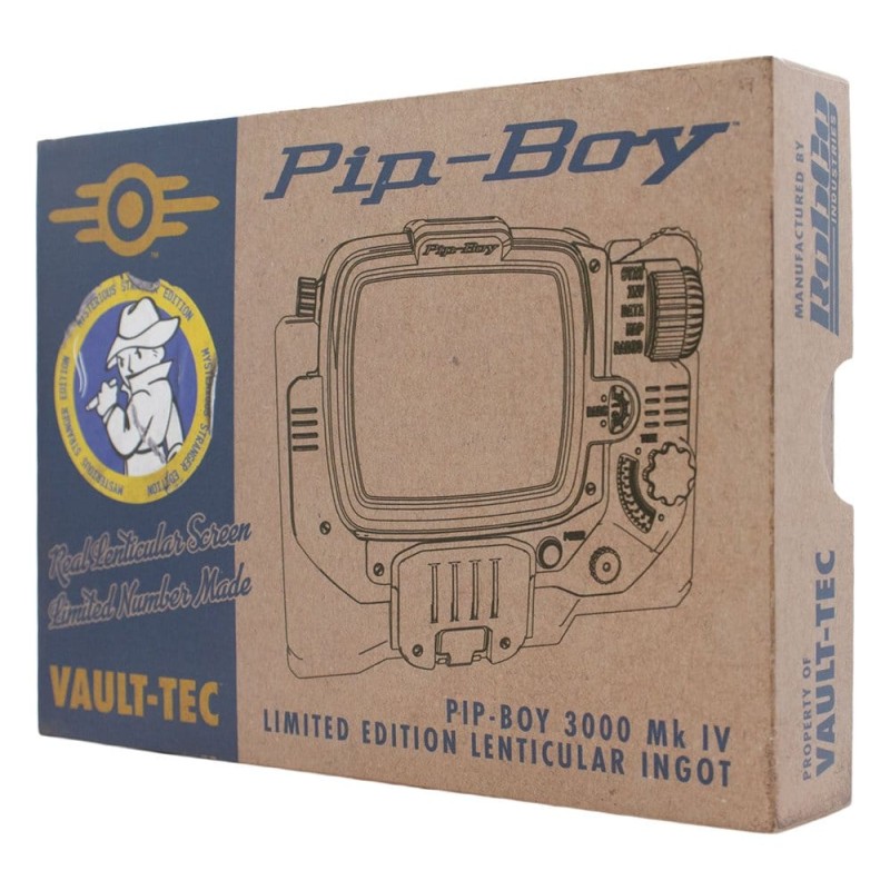 Fallout Lingot Pip-Boy Limited Edition Lenticular Mysterious Stranger Variant