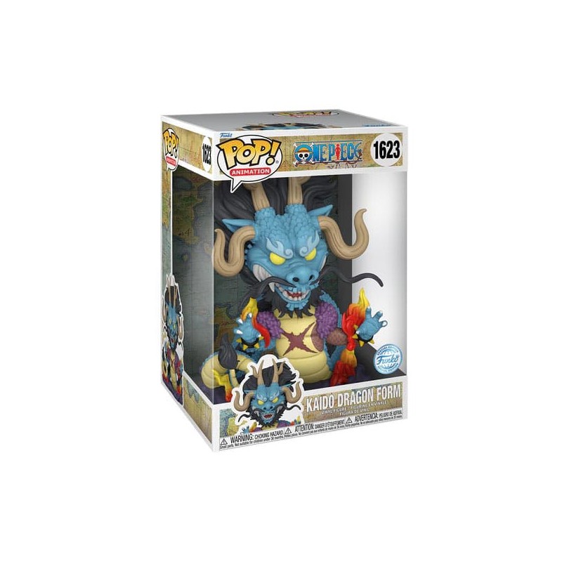 One Piece Super Sized Jumbo Figure Funko POP! Animation Vinyl Kaido Dragon Form 25 cm | 889698664226