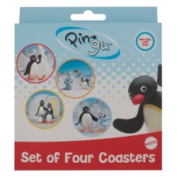 Pingu 4 Pack Coasters