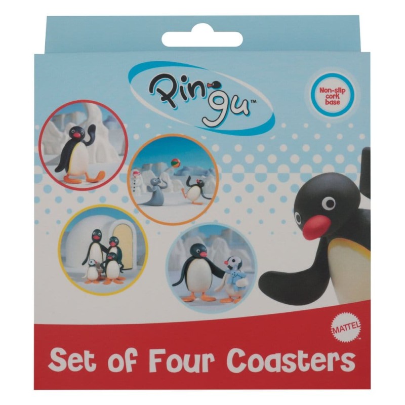 Pingu 4 Pack Coasters
