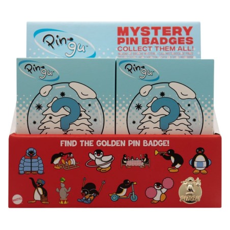 Pingu Pin's Mystère Présentoir Boîte Aveugle (12)