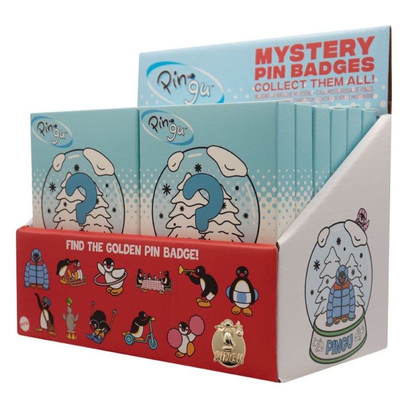 Pingu Pin Mystery Display Blind Box (12)