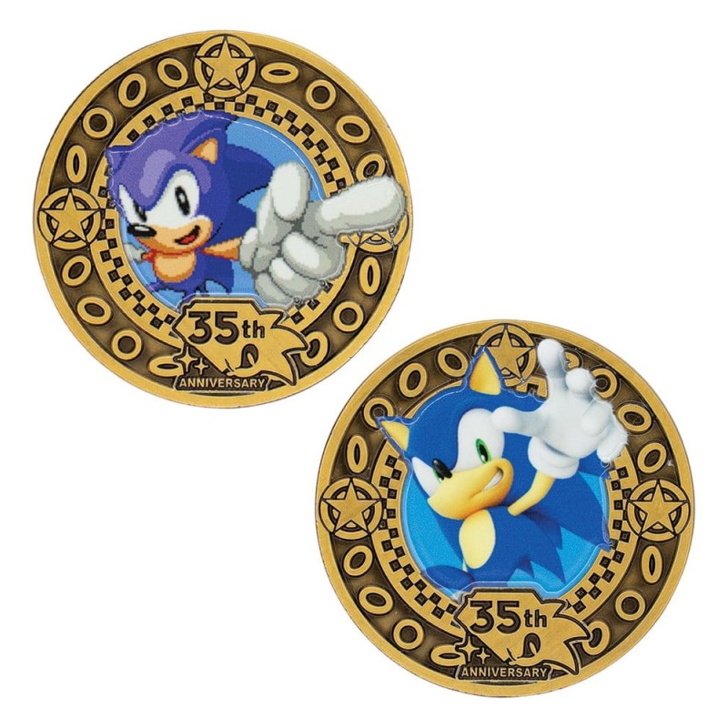 Sonic the Hedgehog Limited Edition 35th Anniversary Collector's Coin