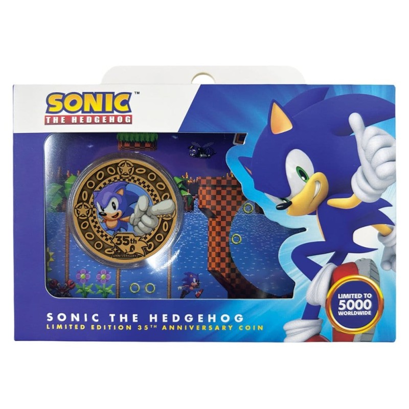 Sonic the Hedgehog Limited Edition 35th Anniversary Collector's Coin