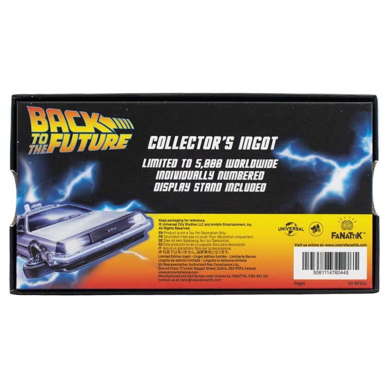 Back to the Future Limited Edition Stained Glass Style Ingot