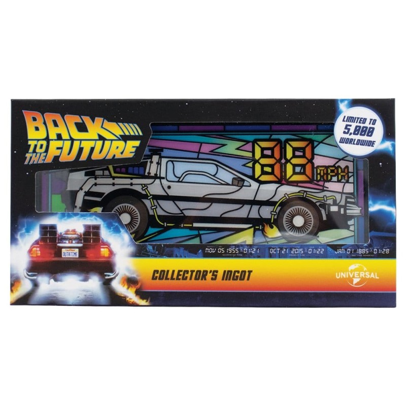Back to the Future Limited Edition Stained Glass Style Ingot