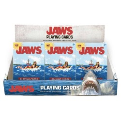 Les Dents de la mer Jeu de Cartes Présentoir (12 Paquets)