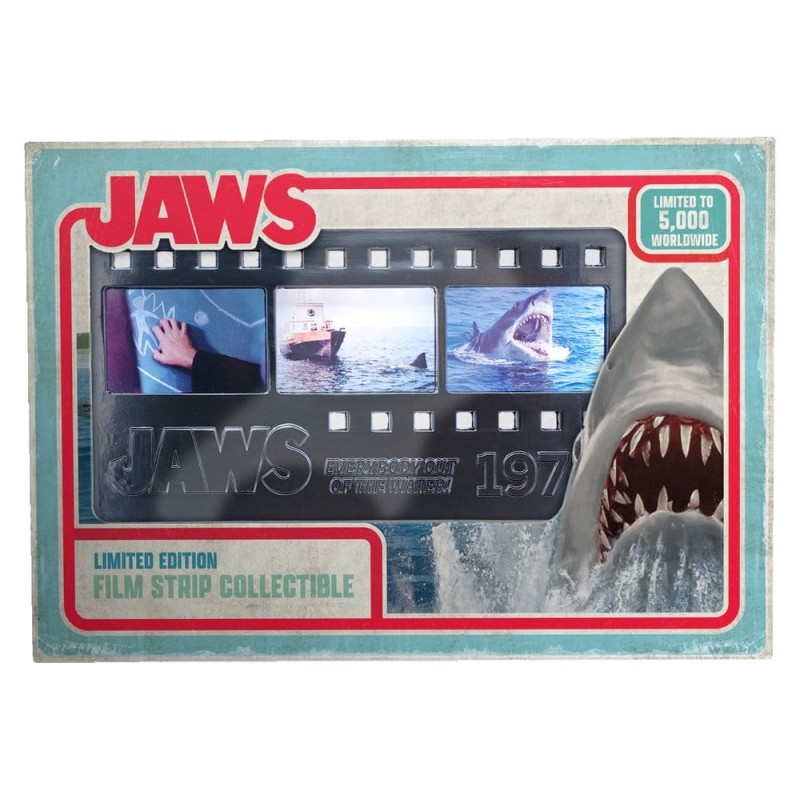 Jaws Ingot Limited Edition verzamelbare metalen filmtape