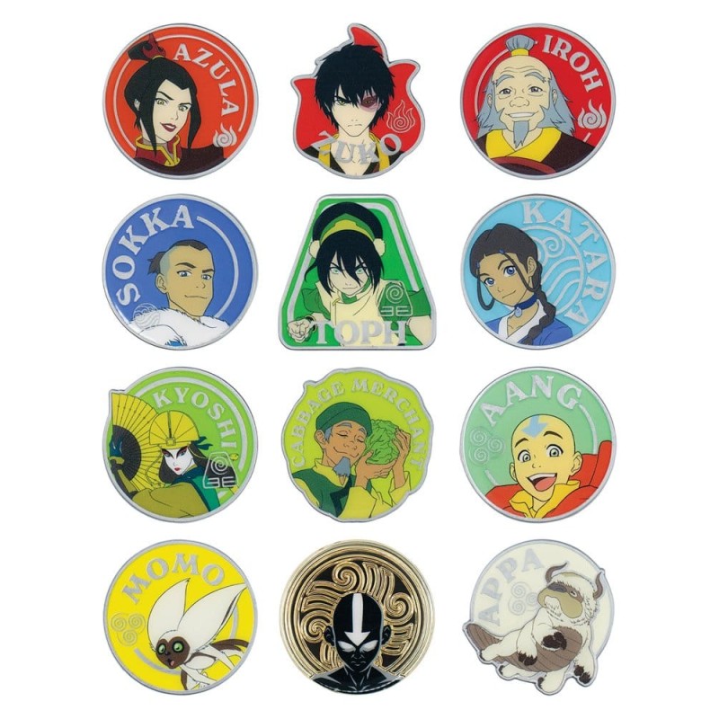 Avatar: The Last Airbender Mystery Pin Display Blind Box (12)