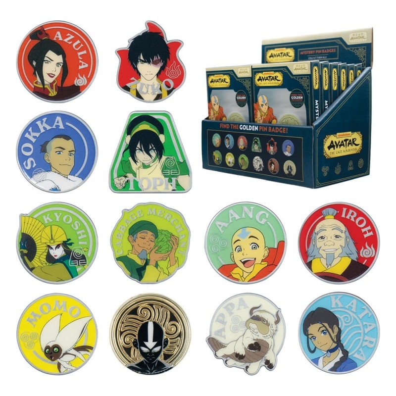 Avatar: The Last Airbender Mystery Pin Display Blind Box (12)