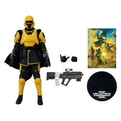 Helldivers II McFarlane Gaming Edition figurine T4-40 Gold Eagle 18 cm