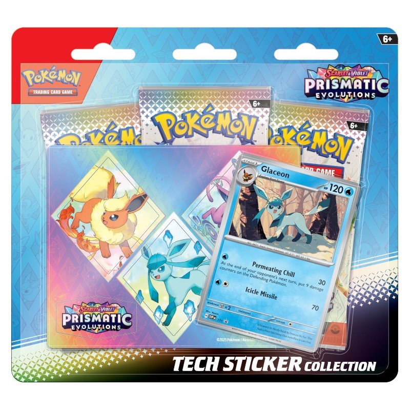 Pokémon - Prismatic Evolutions (EV8.5) - Tech Sticker Box FR | 196214105249