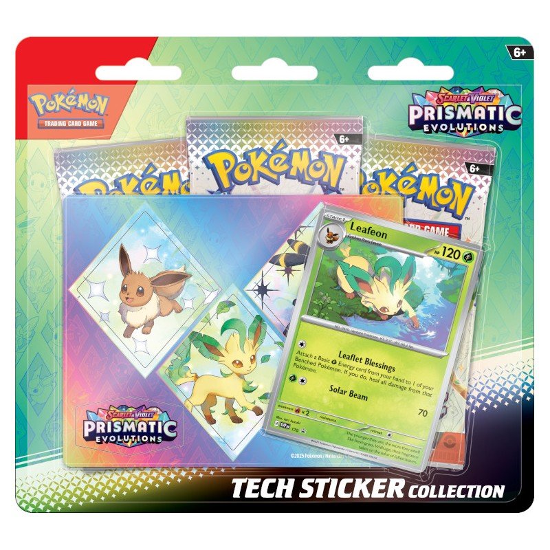 Pokémon - Prismatic Evolutions (EV8.5) - Tech Sticker Box FR | 196214105249