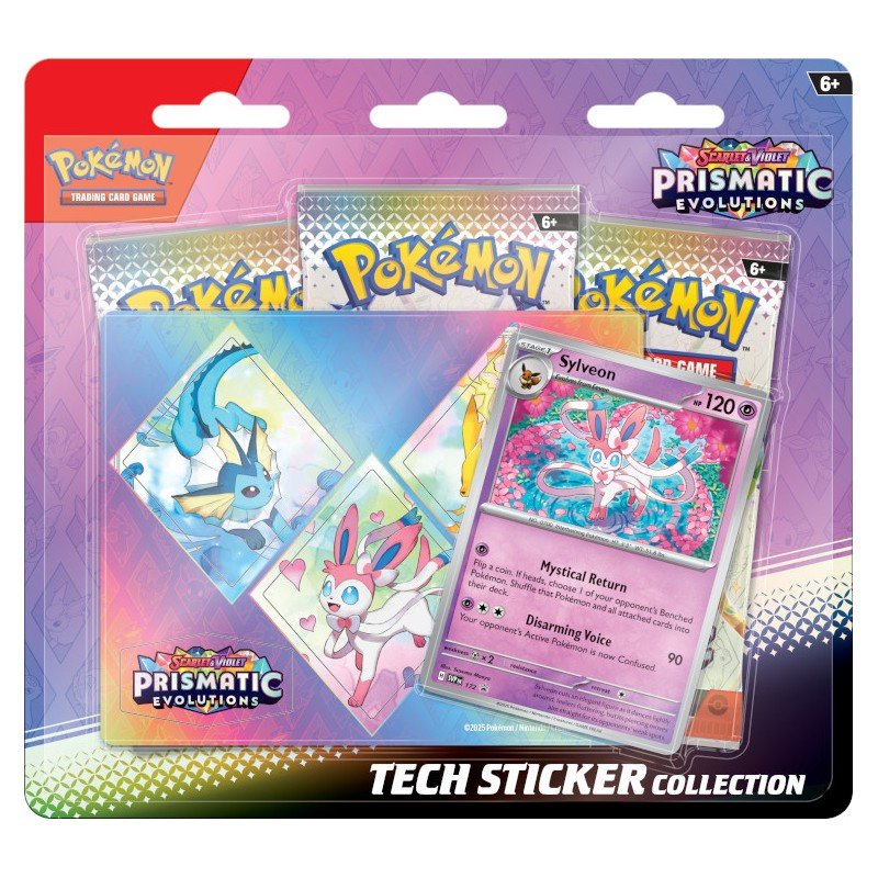 Pokémon - Prismatic Evolutions (EV8.5) - Tech Sticker Box FR | 196214105249