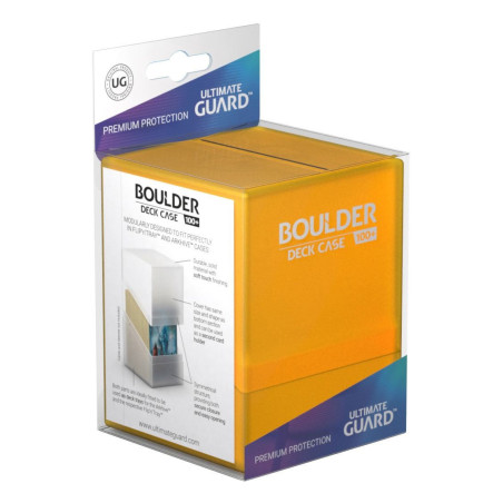 Product: Boulder Deck Case 100+ Standaard Maat Amber
Merk: Ultimate Guard