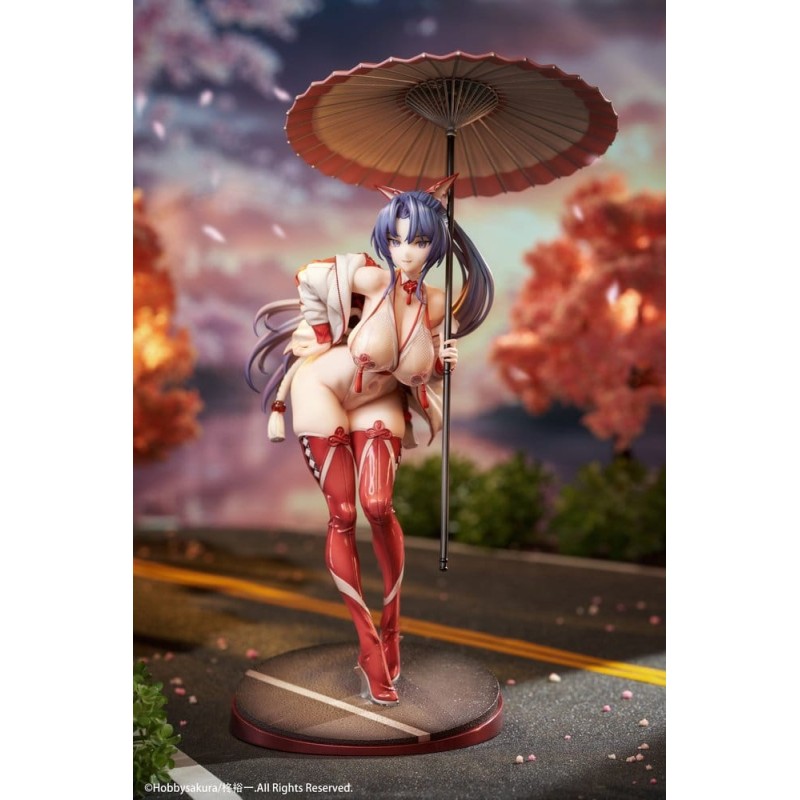 Origineel personage Miko Shoujo 1/7 PVC-beeldje Miko Race Queen Ver. Deluxe Edition 33 cm