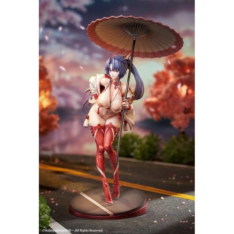 Origineel personage Miko Shoujo 1/7 PVC-beeldje Miko Race Queen Ver. Deluxe Edition 33 cm