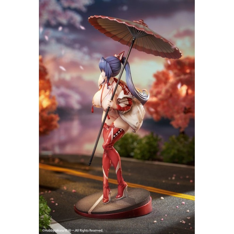 Original Character Miko Shoujo figurine PVC 1/7 Miko Race Queen Ver. Deluxe Edition 33 cm