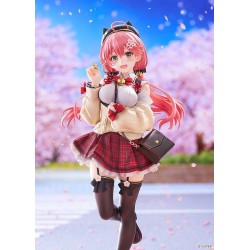 Hololive Productie 1/7 PVC-figuur Sakura Miko: Datum stijl - Casual outfit Ver. 24 cm